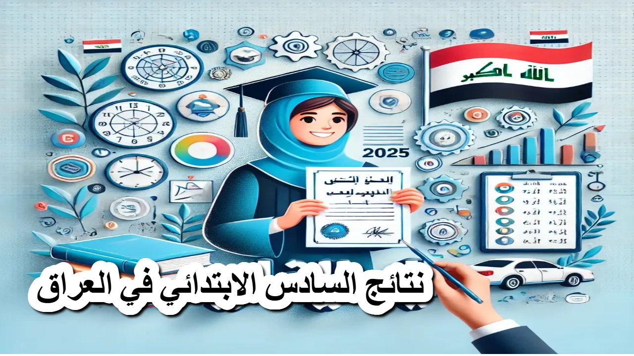 متى الظهور ؟ .. تفاصيل هامة عن نتائج السادس الابتدائي في العراق 2025 الدور الأول وروابط الحصول عليها 2 متى الظهور ؟ .. تفاصيل هامة عن نتائج السادس الابتدائي في العراق 2025 الدور الأول وروابط الحصول عليها