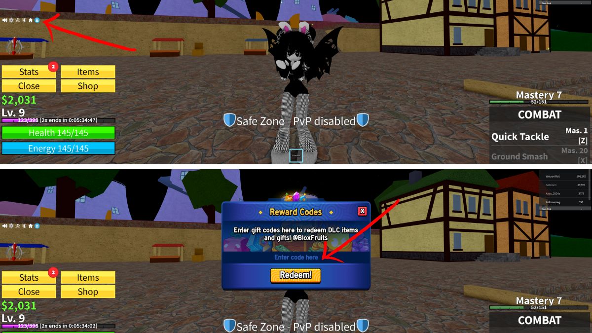 اكواد بلوكس فورت Blox Fruits codes كودات 2025 مضمونة 100%
