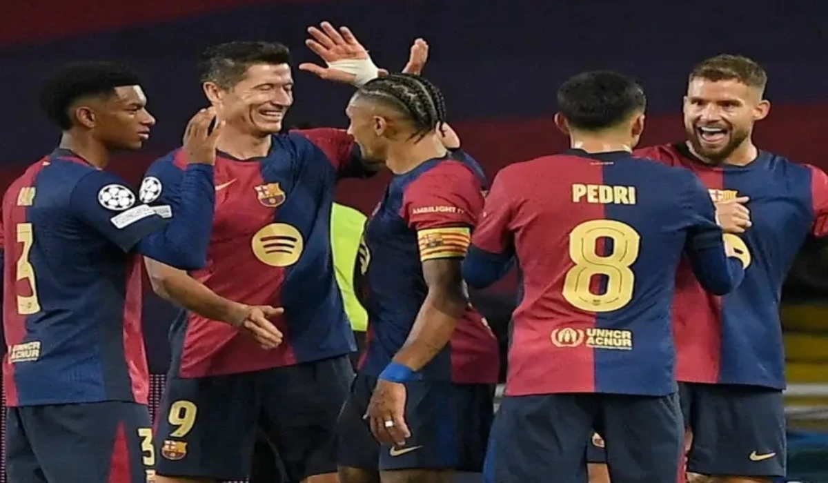 تشكيلة برشلونة ضد أتالانتا في دوري أبطال أوروبا 2025 والقنوات الناقلة والمعلق