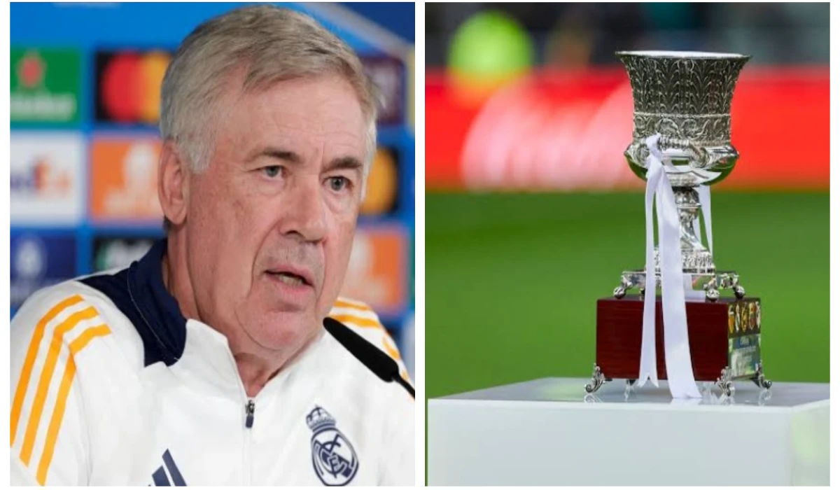 كلاسيكو الأرض.. رقم مميز في انتظار كارلو أنشيلوتي حال التتويج بلقب السوبر الاسباني 2 كلاسيكو الأرض.. رقم مميز في انتظار كارلو أنشيلوتي حال التتويج بلقب السوبر الاسباني
