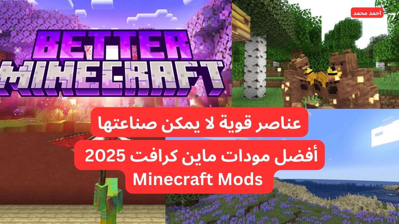 "استعد للمزيد من المتعة والإثارة".. أفضل مودات ماين كرافت 2025 Minecraft Mods لتجربة لعب لا مثيل لها 2 “استعد للمزيد من المتعة والإثارة”.. أفضل مودات ماين كرافت 2025 Minecraft Mods لتجربة لعب لا مثيل لها