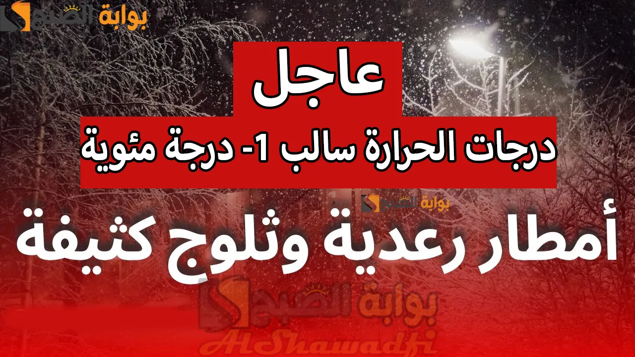 أمطار رعدية وتساقط الثلوج ودرجات الحرارة سالب -1 درجة مئوية.. طقس العراق اليوم والأيام المقبلة