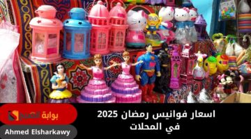 اسعار فوانيس رمضان 2025