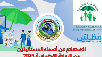 الاستعلام عن أسماء المستفيدين من الرعاية الاجتماعية 2025