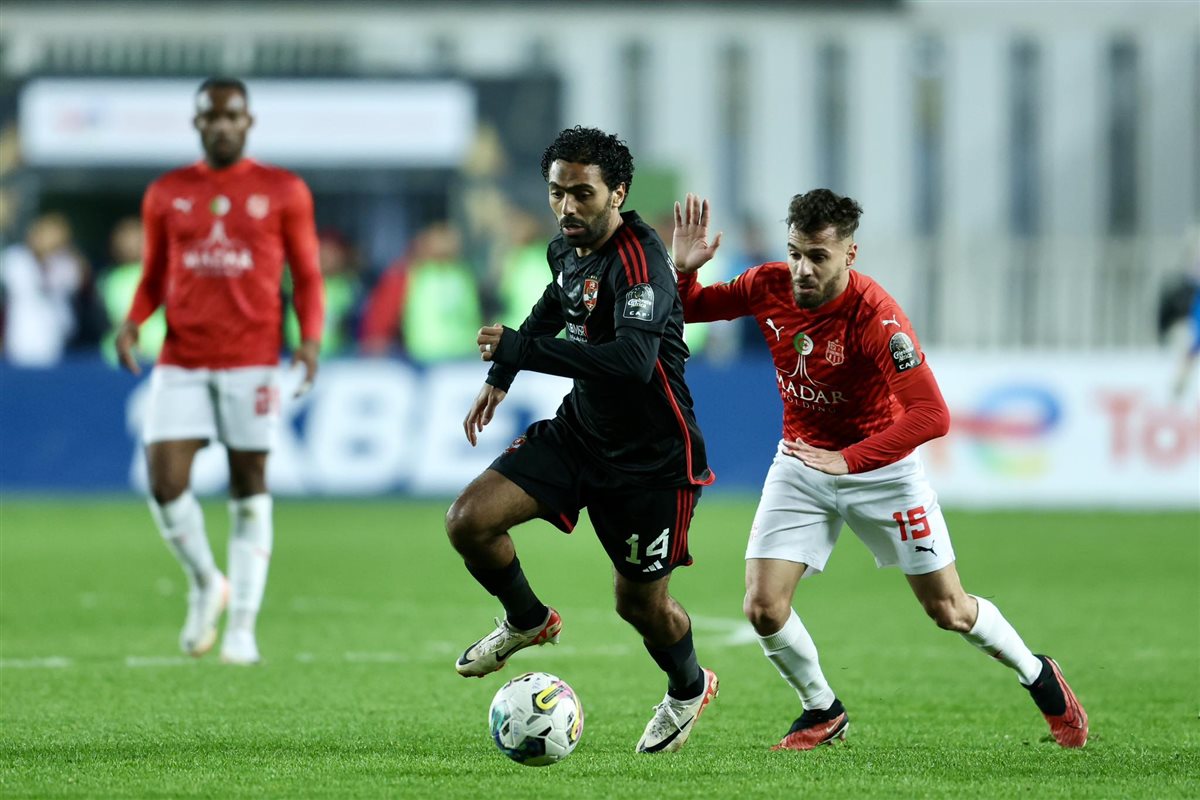موعد مباراة الأهلي وشباب بلوزداد في دوري أبطال إفريقيا والقنوات الناقلة
