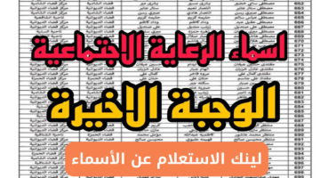 الرعاية الاجتماعية الوجبة الأخيرة 2