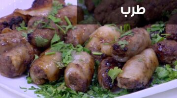 الطرب المشوي في المنزل