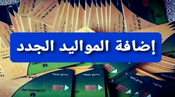 بالخطوات والشروط. رابط إضافة المواليد الجدد على بطاقة التموين 2025 إلكترونيًا والأوراق المطلوبة