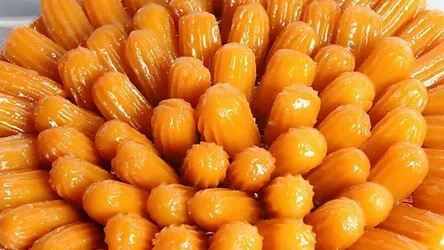 طريقة عمل بلح الشام بالمكونات الصحيحه بقوام مقرمش من الخارج وطري من الداخل