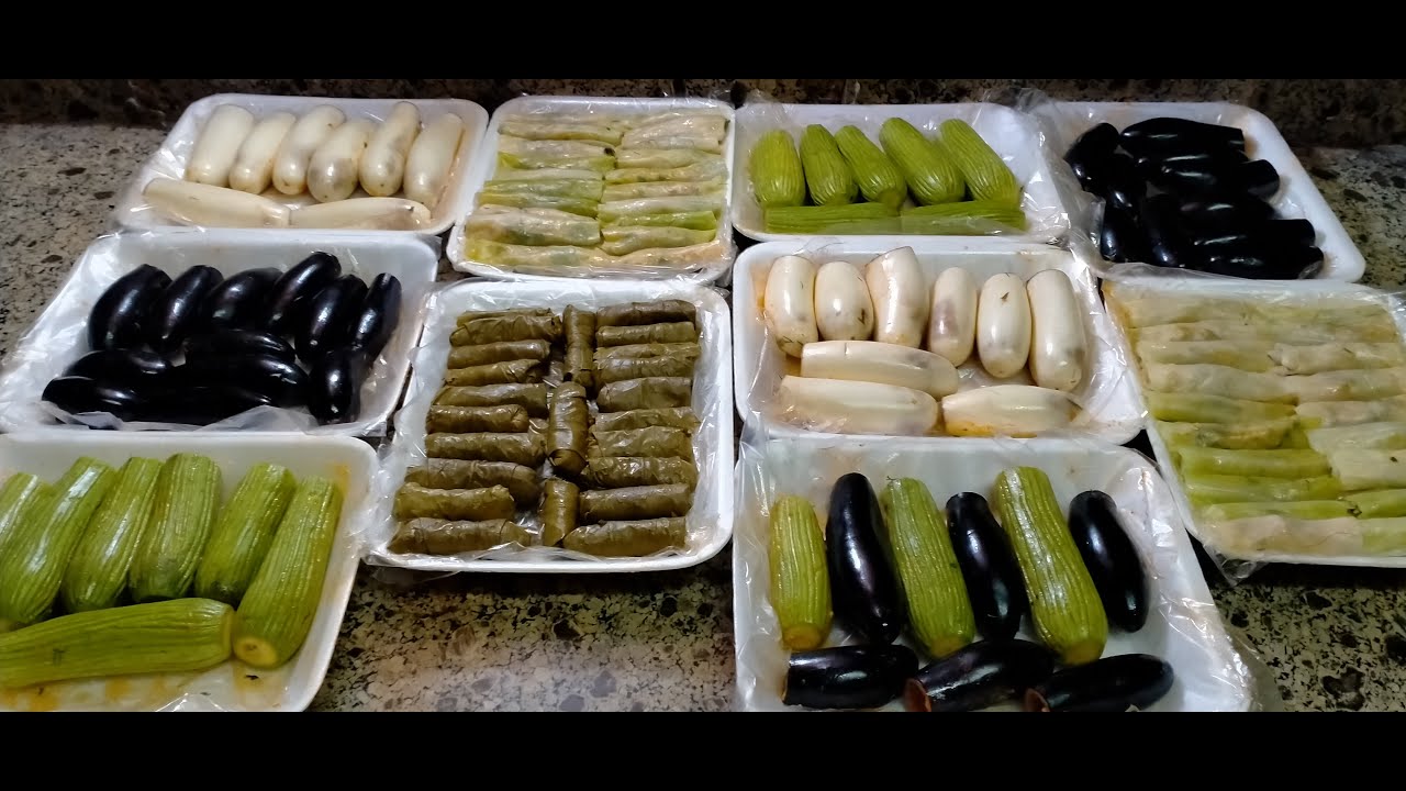 استعدي لعزائم شهر رمضان 2025 .. طريقة تخزين المحشي في الفريزر