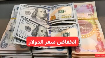 تراجع سعر الدولار مقابل الدينار العراقي . ١٠٠ دولار كم دينار عراقي؟