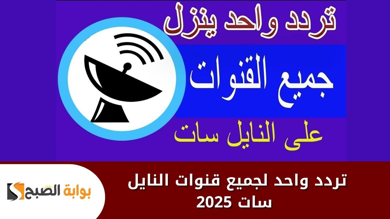 تردد واحد لجميع قنوات النايل سات 2025 .. طريقة تنزيل كل القنوات في دقيقة واحدة 2 تردد واحد لجميع قنوات النايل سات 2025 .. طريقة تنزيل كل القنوات في دقيقة واحدة