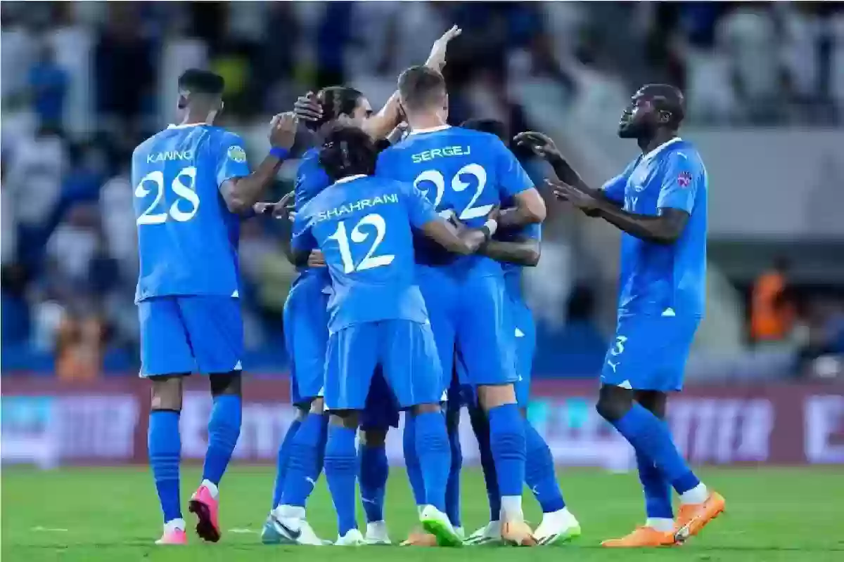 تشكيلة الهلال ضد العروبة في دوري روشن السعودي 2024-2025