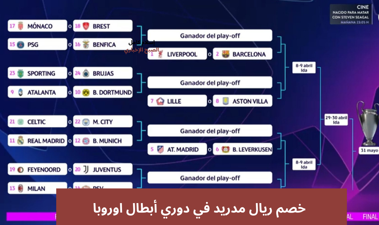 مباريات دور ال32.. خصم ريال مدريد في ملحق دور الستة عشر من دوري الأبطال بين مانشستر سيتي وسيلتك 2 مباريات دور ال32.. خصم ريال مدريد في ملحق دور الستة عشر من دوري الأبطال بين مانشستر سيتي وسيلتك