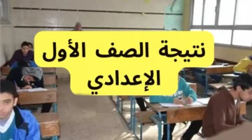 رابط رسمي. نتيجة الصف الأول الإعدادي 2025 الترم الأول بوابة التعليم الأساسي محافظة القاهرة فور إعلانها