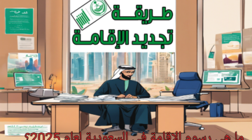 رسوم تجديد الإقامة السعودية