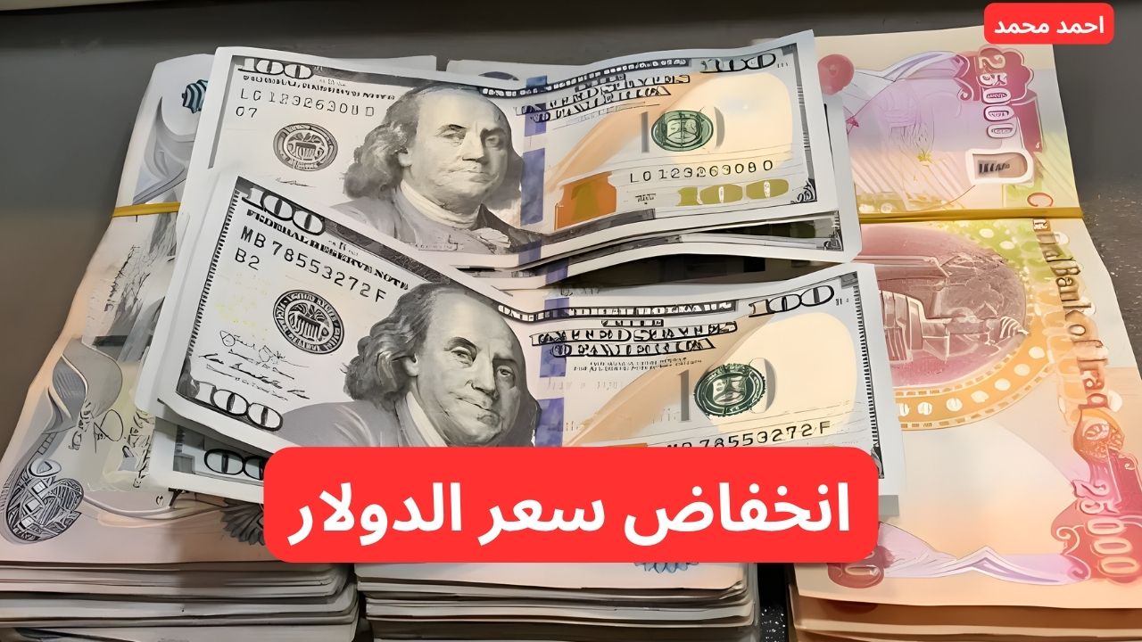 “فرصة ممتازة للصرف”.. انخفاض سعر الدولار مقابل الدينار العراقي اليوم.. ١٠٠ دولار كم دينار عراقي؟