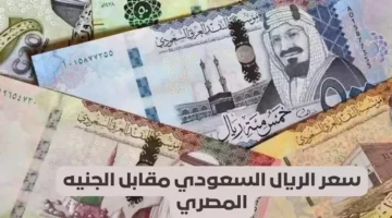 سعر الريال السعودي مقابل الجنيه المصري اليوم الاثنين 6 يناير 2025. كم وصل السعر في البنوك؟