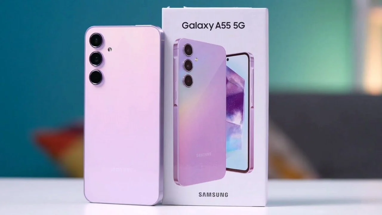 هاتف العمر الطويل ملك فئته.. أكتشف هاتف Samsung Galaxy A55 5G الرائد بأقوي المميزات والتصميم الأنيق