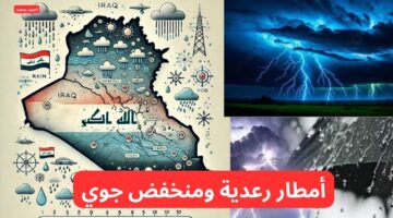 طقس العراق اليوم الخميس وهذا الأسبوع هيئة الأنواء الجوية