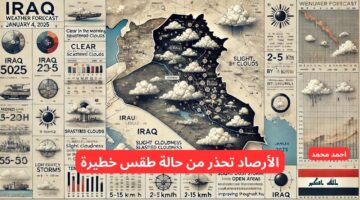 طقس العراق اليوم السبت وهذا الأسبوع