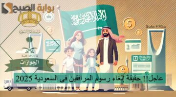 عاجل حقيقة إلغاء رسوم المرافقين فى السعودية 2025 الجوازات توضح