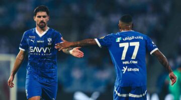 مباراة الهلال والوحدة في دوري روشن السعودي