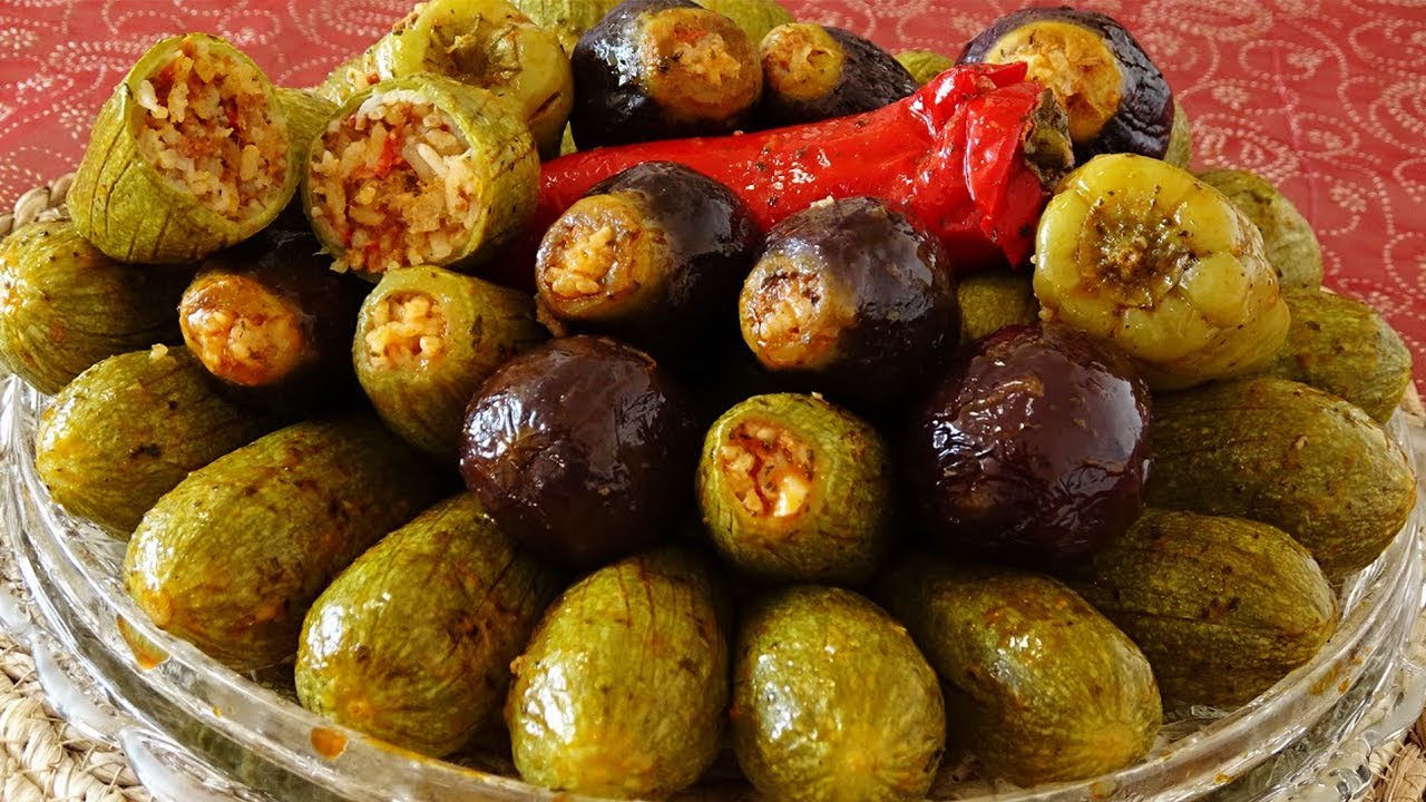 طريقة عمل محشي الكوسه في المنزل بالخلطه المميزه سهله وسريعه
