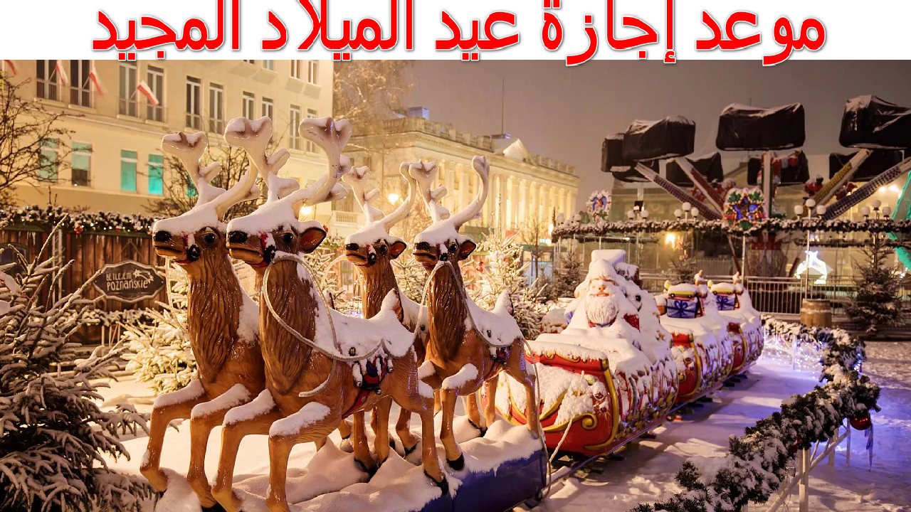 “بداية عام جديد” تعرف على موعد إجازة عيد الميلاد المجيد وجميع الإجازات الرسمية 2025