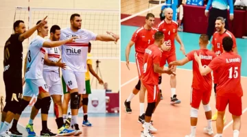 موعد مباراة الأهلي والزمالك في نهائي البطولة العربية لكرة الطائرة والقناة الناقلة