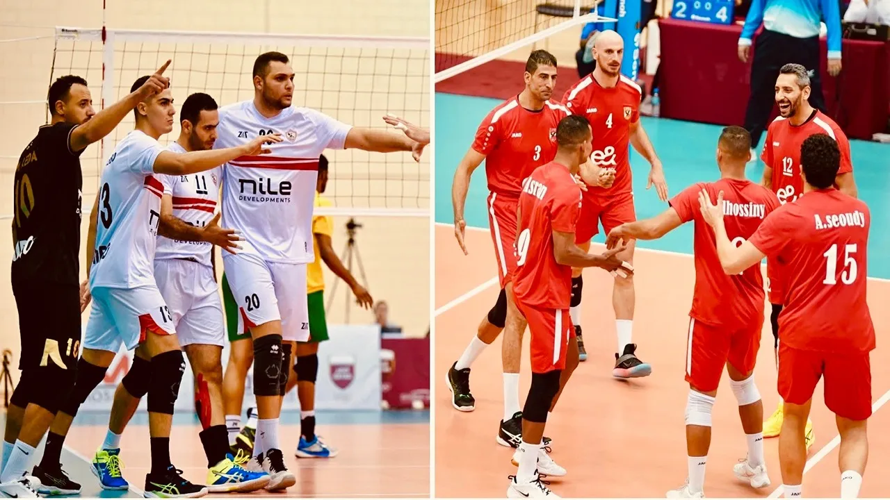 موعد مباراة الأهلي والزمالك في نهائي البطولة العربية لكرة الطائرة والقناة الناقلة 5 موعد مباراة الأهلي والزمالك في نهائي البطولة العربية لكرة الطائرة والقناة الناقلة