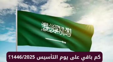 موعد يوم التأسيس 2025 في السعودية