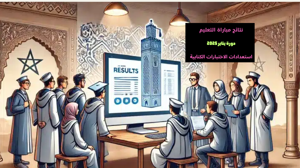 لوائح المقبولين.. رابط نتائج الانتقاء الاولى لمباراة التعليم دورة يناير 2025 وموعد الاختبارات الكتابية men.gov.ma