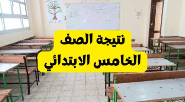 نتيجة خامسه ابتدائي 2025 1