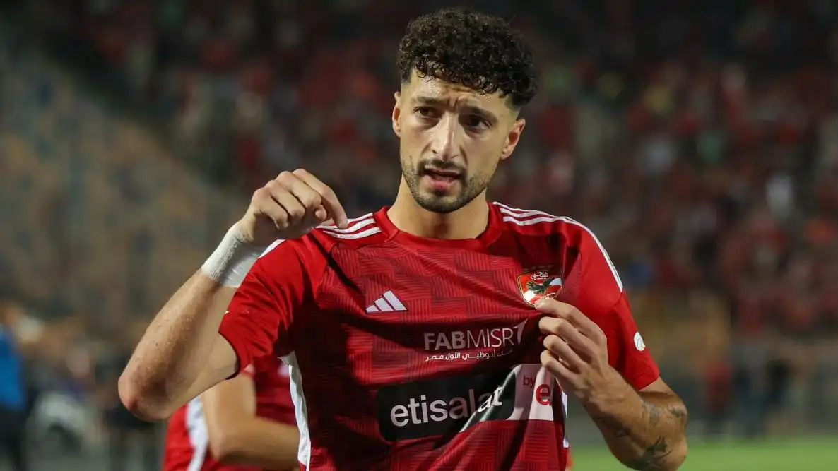 سبب استبعاد وسام أبو علي من مباراة فاركو…قناة الاهلي تكشف الحقيقة