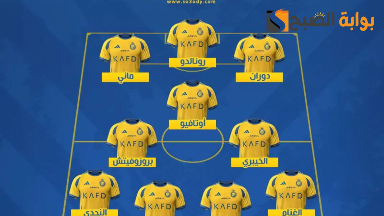 تشكيل النصر ضد الأهلي في دوري روشن