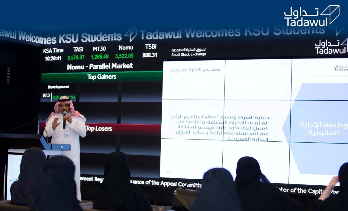 مؤشر تاسي| تباين بين مؤشرات تداول اليوم بين تراجع للسوق الرئيسية ونمو محدود للسوق الموازية