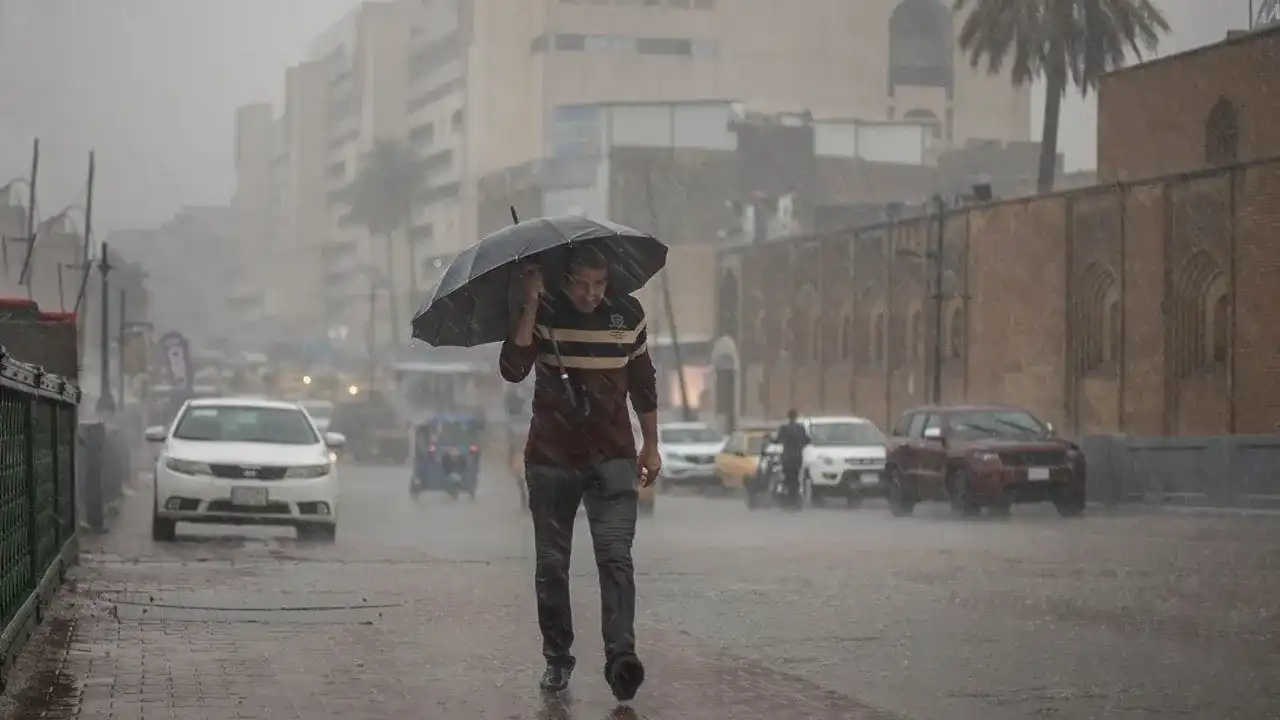 "خذوا حذركم".. أمطار وانخفاض بدرجات الحرارة في العراق الأيام المقبلة 2 “خذوا حذركم”.. أمطار وانخفاض بدرجات الحرارة في العراق الأيام المقبلة