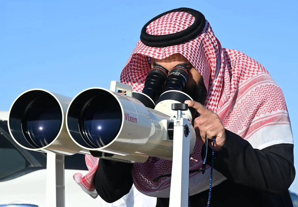 رمضان 2025 السعودية| مرصد تمير يبدأ تحري هلال رمضان ورغم الطقس الغائم فرصة التحري كبيرة