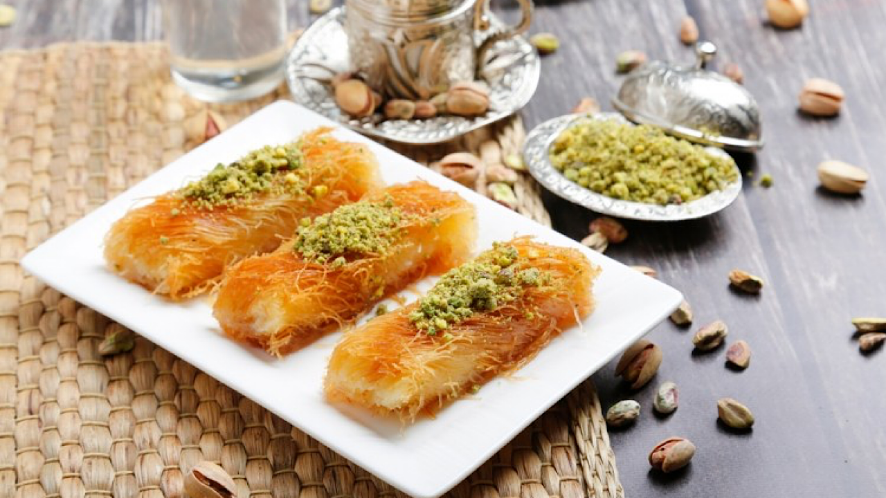 جددي في سفرة رمضان .. طريقة عمل رولات الكنافة بالقشطة وخطوات تحضير الشربات في المنزل