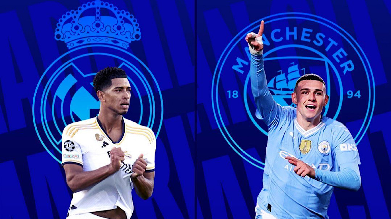 القنوات الناقلة لمباراة ريال مدريد ومانشستر سيتي في إياب دوري أبطال أوروبا 2024-2025 والمعلق