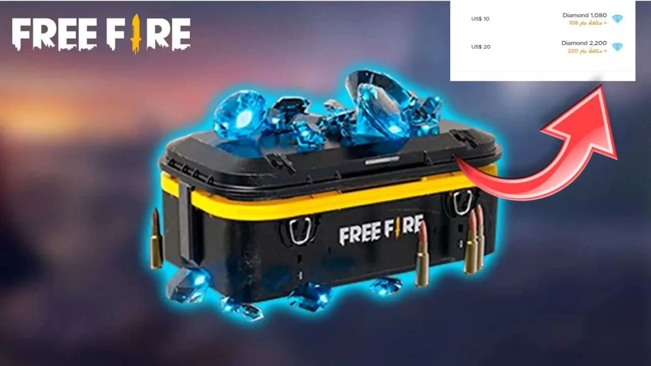 1188 جوهرة في لحظات.. طريقة شحن جواهر فري فاير 2025 Free Fire بدون حظر حسابك آمنة 100% عبر غارينا 5 1188 جوهرة في لحظات.. طريقة شحن جواهر فري فاير 2025 Free Fire بدون حظر حسابك آمنة 100% عبر غارينا