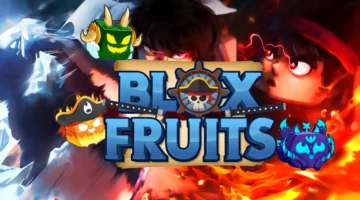 Roblox Blox Fruits Cover with Devil Fruits