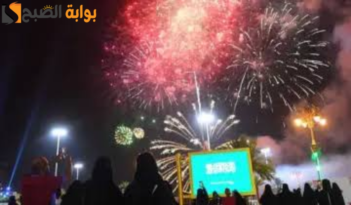 أماكن ومواعيد عروض الألعاب النارية في يوم التأسيس السعودي 2025 – 1446 في جدة والطائف