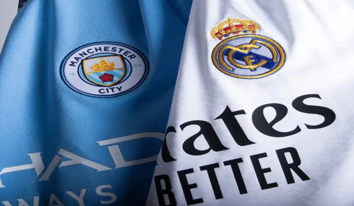 man city vs real madrid.. حكم مباراة مان سيتي ضد الريال والمعلق والموعد والقنوات الناقلة بدوري أبطال أوروبا 2025