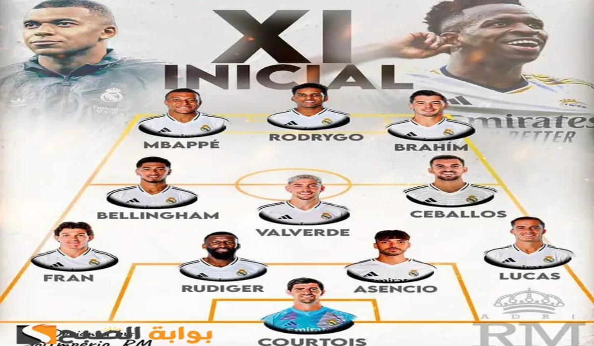 تشكيلة ريال مدريد ضد مان سيتي Real Madrid Vs Man City في دوري أبطال أوروبا 2025 المتوقعة 