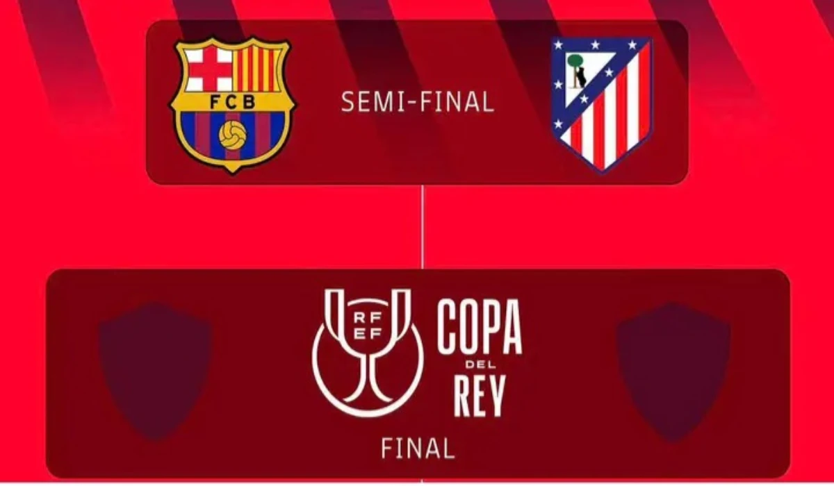 Barcelona vs Atletico Madrid.. معلق مباراة برشلونة وأتلتيكو مدريد في كأس ملك اسبانيا 2025 والقنوات الناقلة