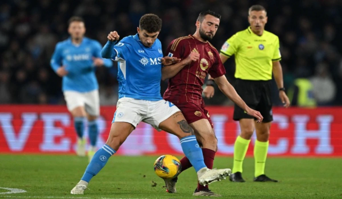 roma vs napoli.. القنوات الناقلة لمباراة روما ونابولي في منافسات الدوري الإيطالي الممتاز 2025