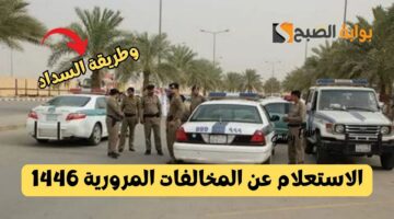 الاستعلام عن المخالفات المرورية 1446