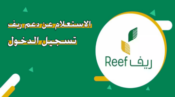 الاستعلام عن دعم ريف